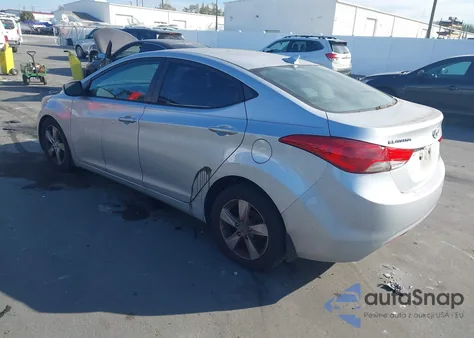 2013 Hyundai Elantra Gls/Limited from USA, damaged, VIN 5NPDH4AE2DH185141